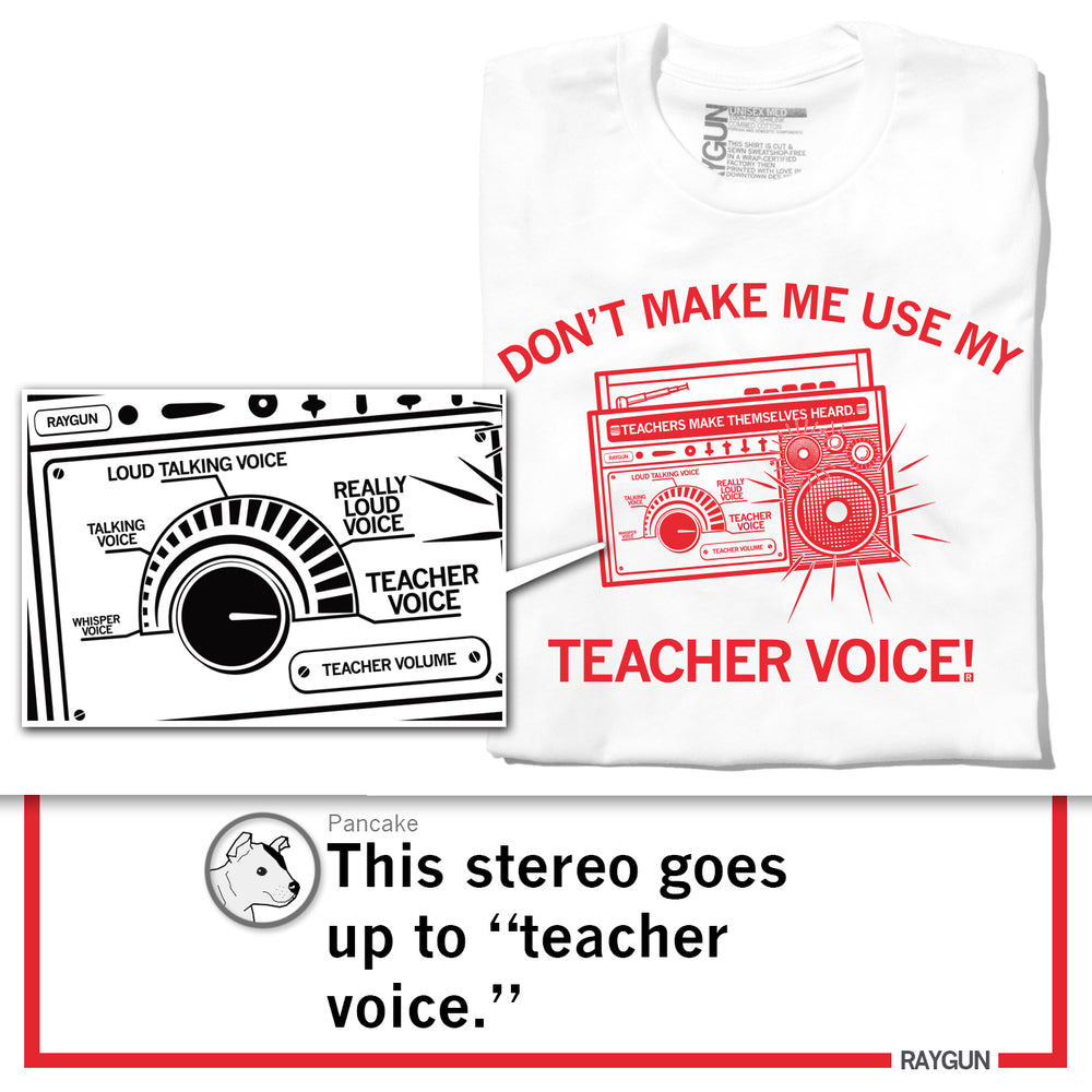 Use My Teacher Voice Graphic