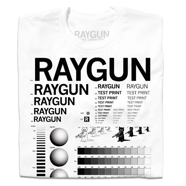 RAYGUN Screenprint Test