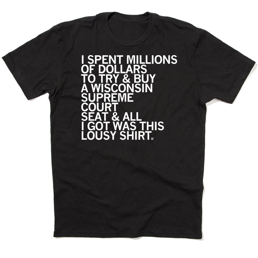 Wisconsin Supreme Court Seat Shirt