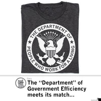 Dept of People Who Work for a Living Charcoal