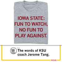Iowa State: Fun to Watch, No Fun to Play Against