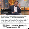 Ozzie Guillen sits in a studio chair wearing a black T-shirt and making an okay hand gesture, with an on-screen graphic listing his baseball career accolades.