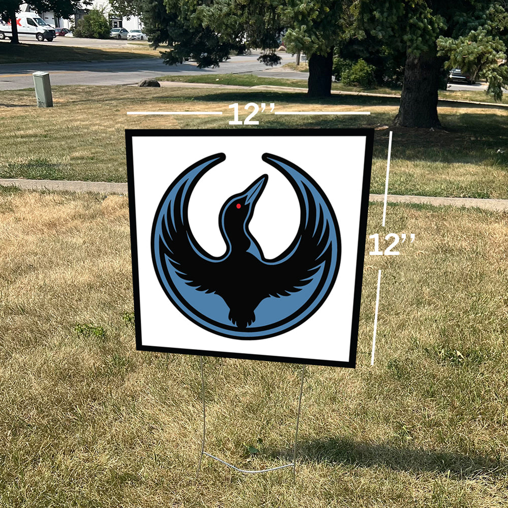 Rebel Loon Pattern Rebel Loon Alliance Yard Sign – RAYGUN