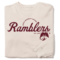 Ramblers Script Logo Crew Sweatshirt