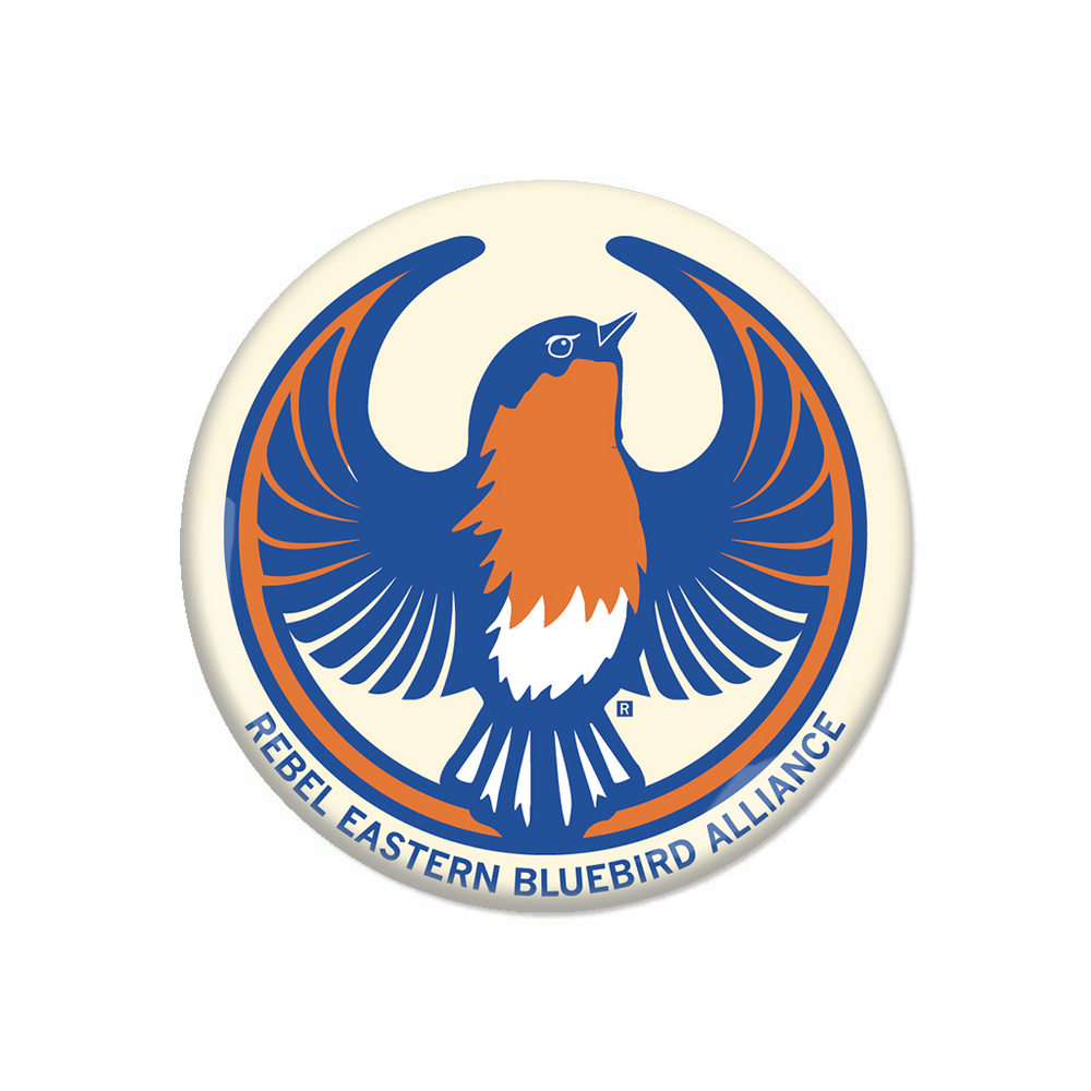 Rebel Eastern Bluebird Alliance Button