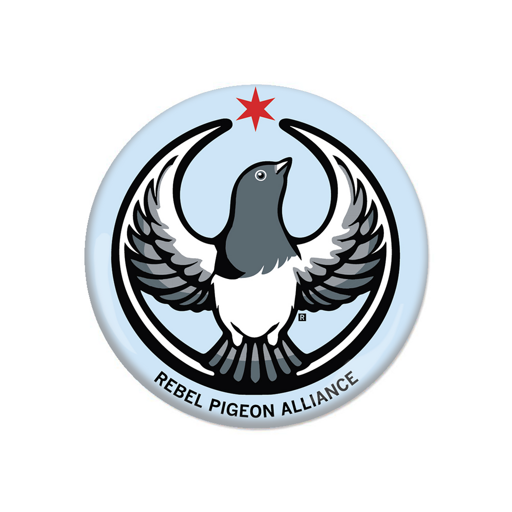 Rebel Pigeon Alliance Button