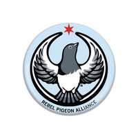 Rebel Pigeon Alliance Button