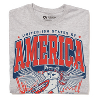 Red White & Pew Pew Pew Max Collegiate Union Made