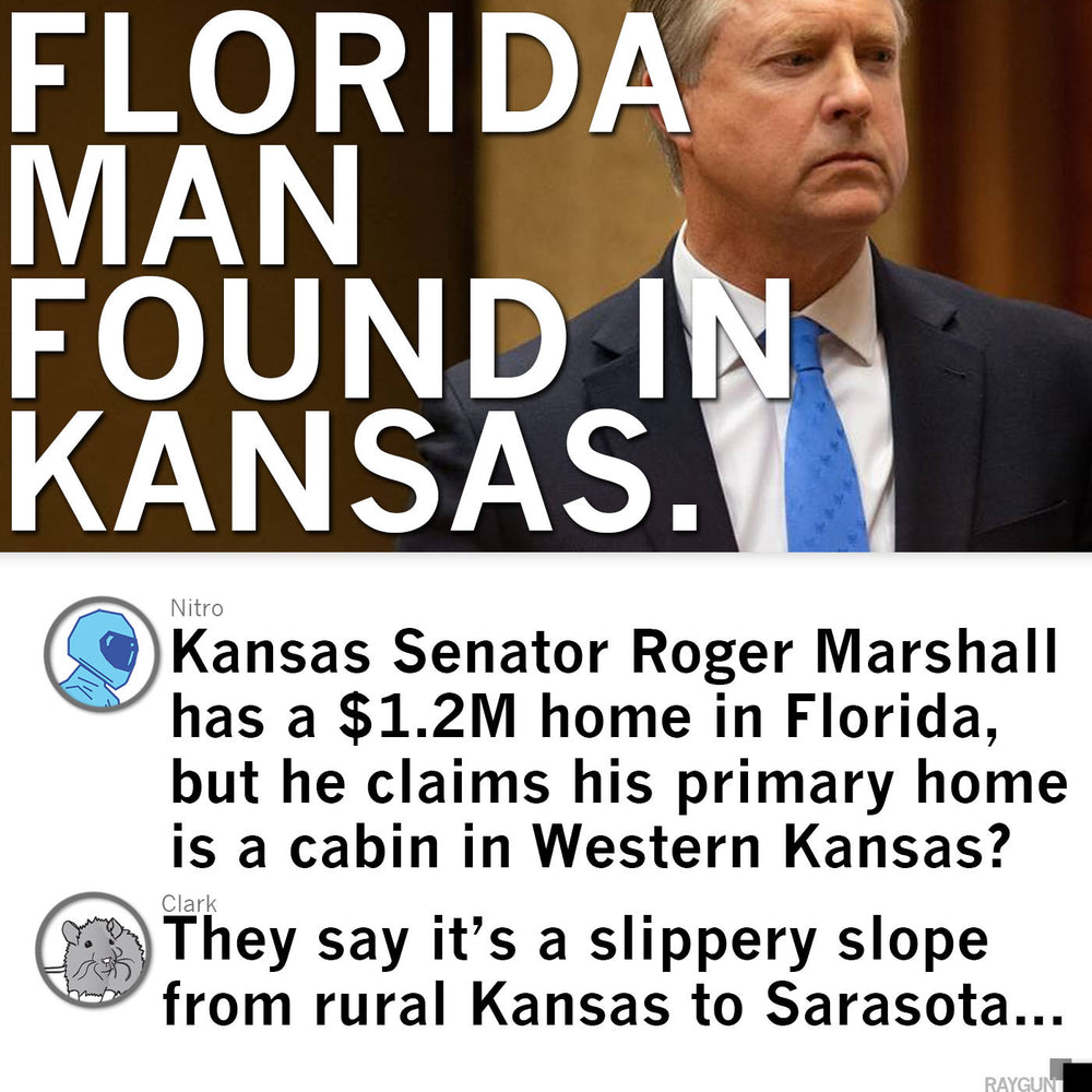 Roger Marshall Lives In Florida