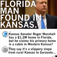 Roger Marshall Lives In Florida