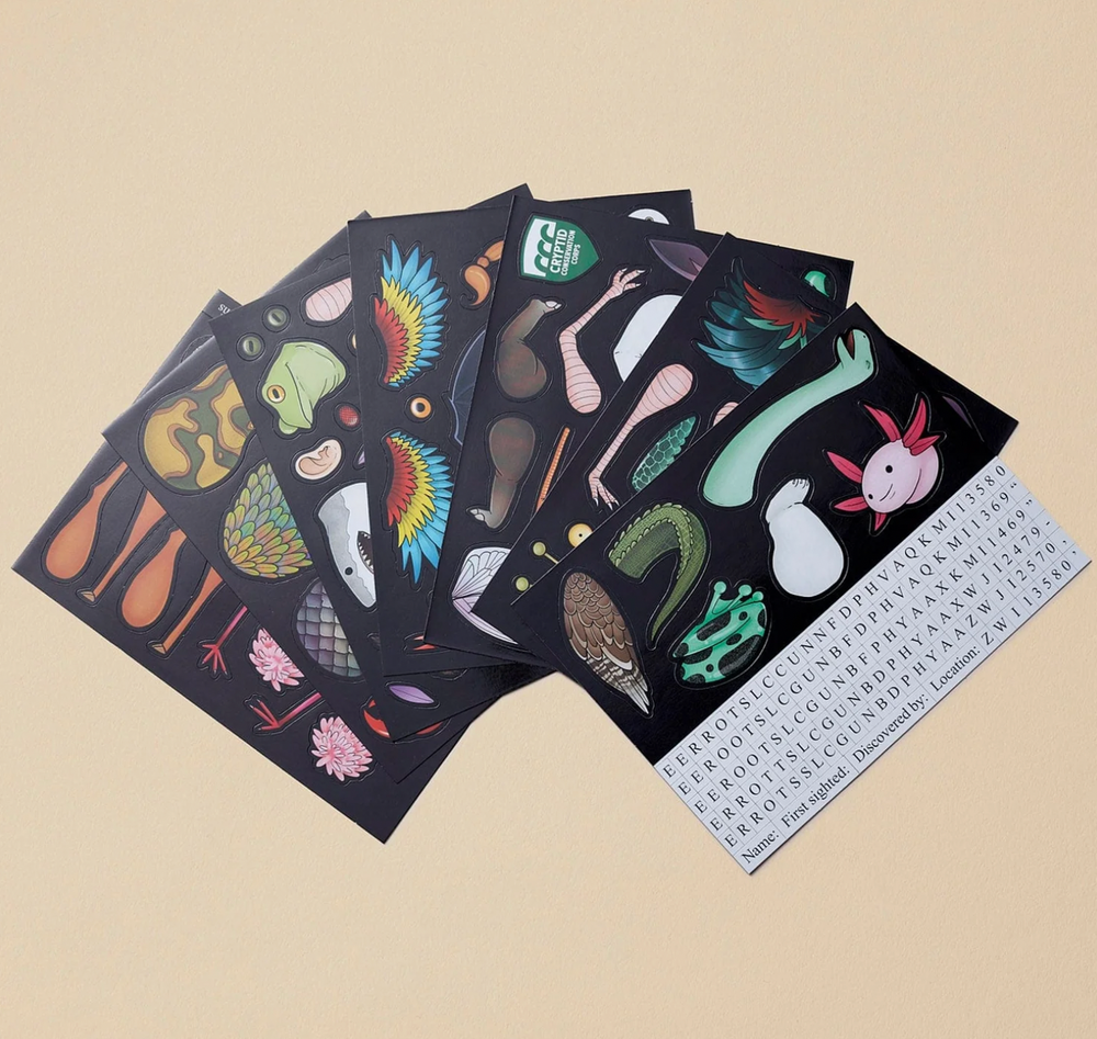 Dissent Pins: Cryptid Construction Kit