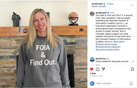 FOIA & Find Out Crew Sweatshirt