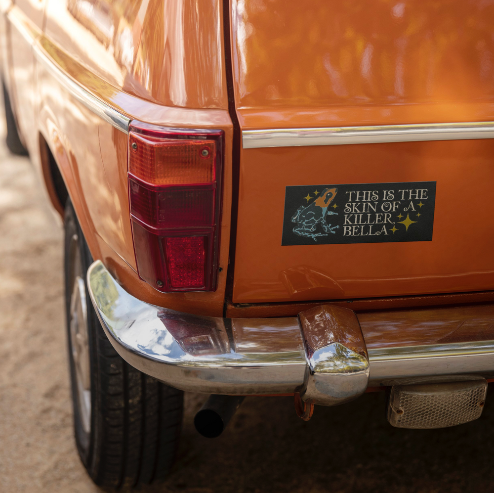 Cluster Funk Studio: Twilight Frog Bumper Sticker