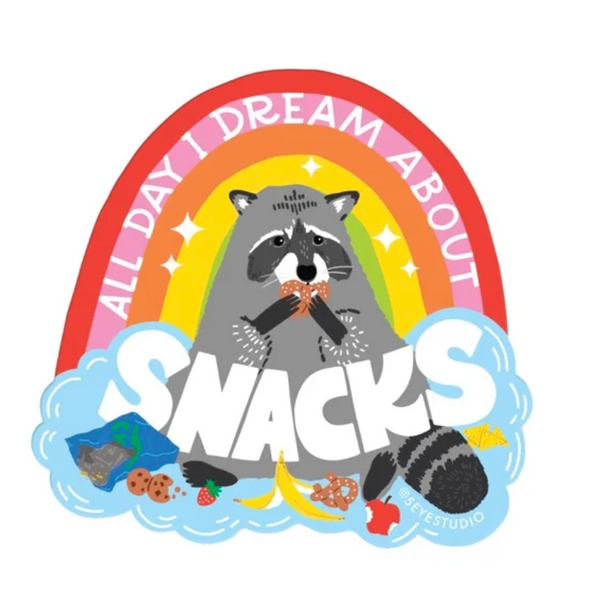 5 Eye Studio: All Day I Dream About Snacks Sticker