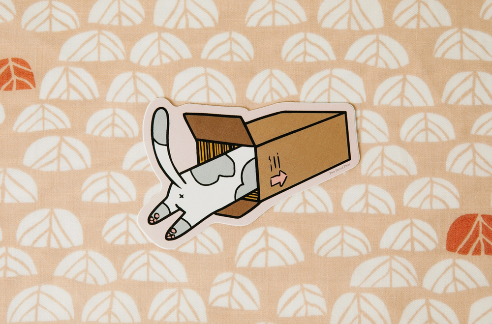 Free Period Press: Cat Box Sticker