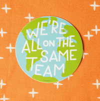 Free Period Press: Same Team Sticker