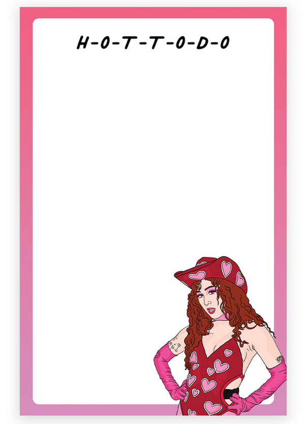 Sammy Gorin: Hot 2 Do Chappell Roan Notepad