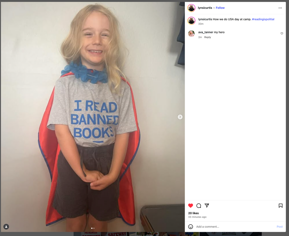 I Read Banned Books Kids