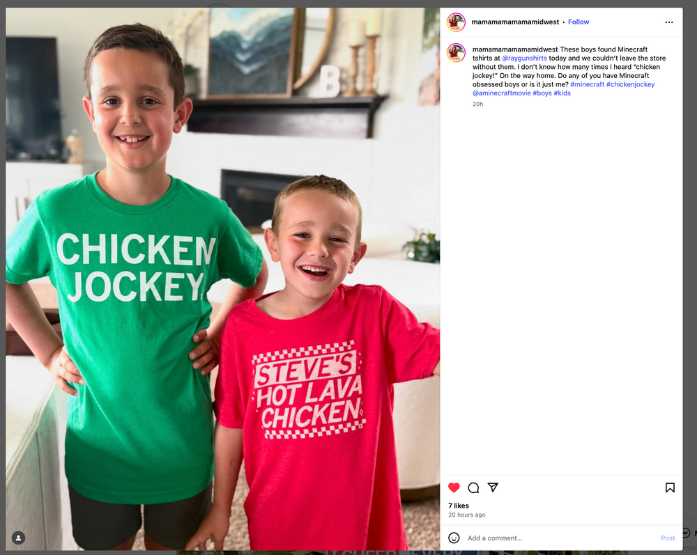 Chicken Jockey Kids