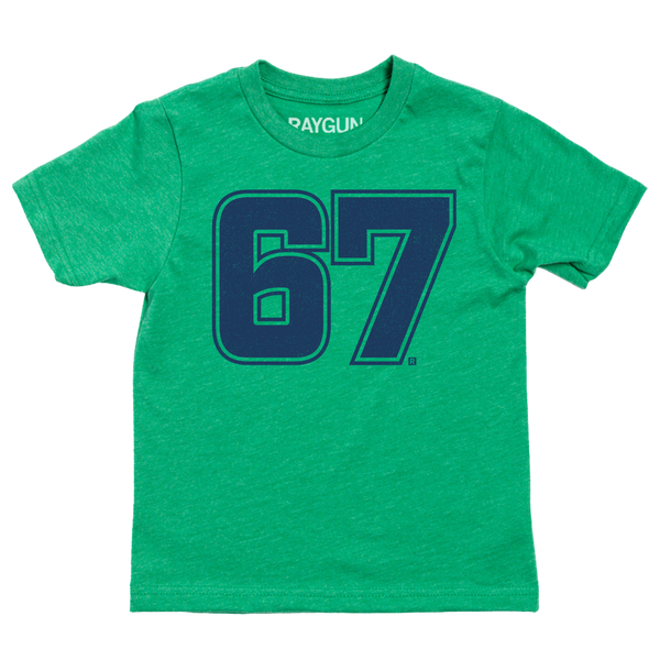 Heather Kelly Green youth-shirt with 