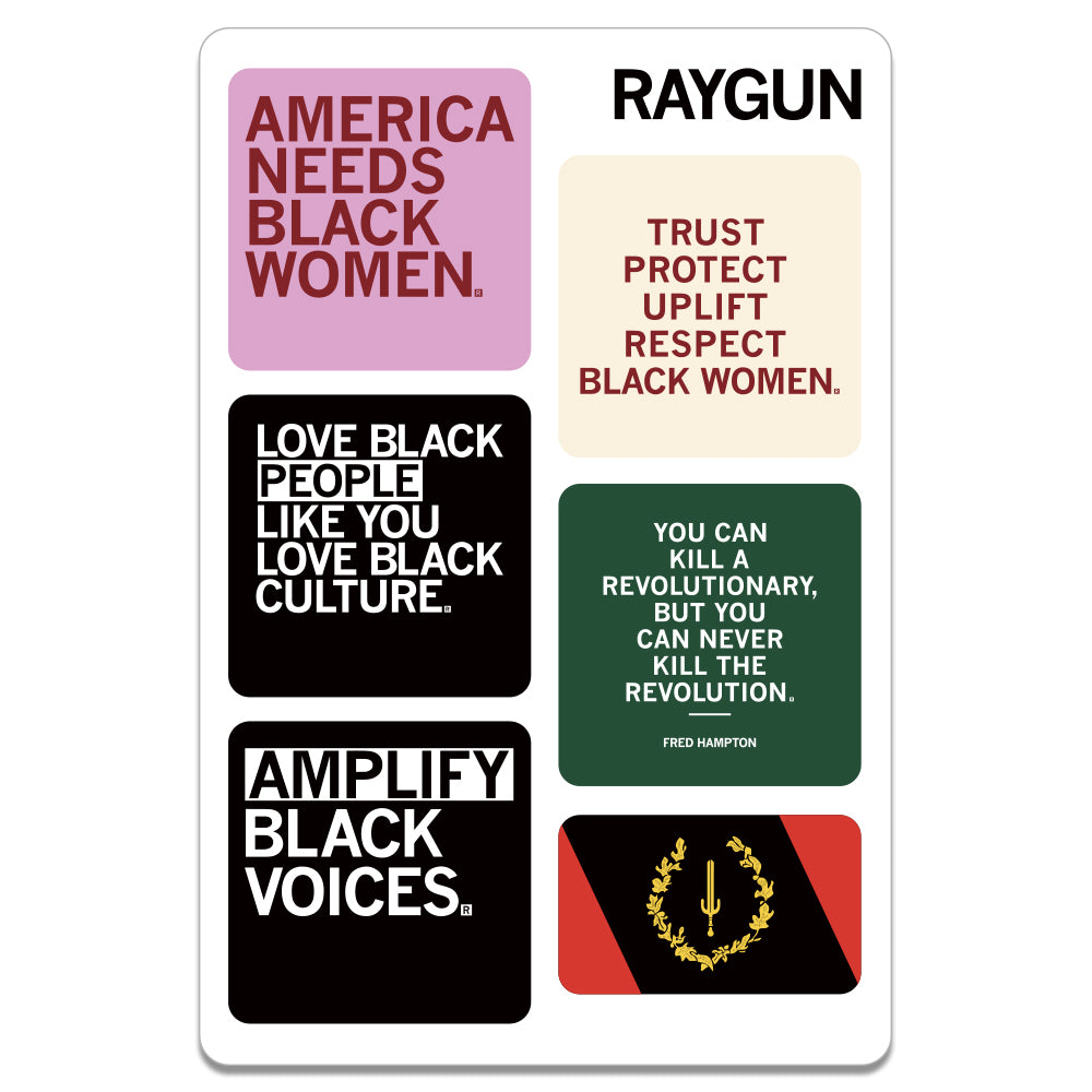Black History Month Sticker Sheet