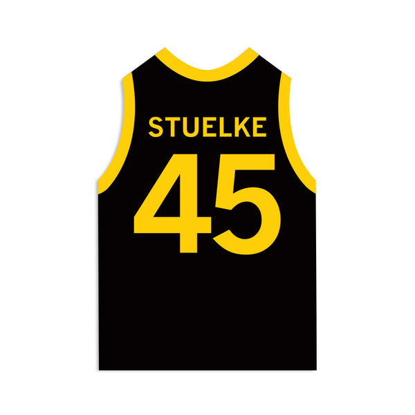 Hannah Stuelke 45 Jersey Die-Cut Sticker