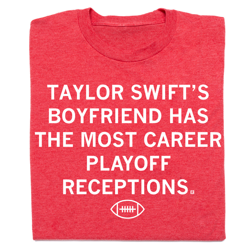 Taylor Swift's Boyfriend Playoff Receptions