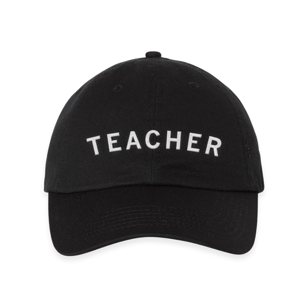 Teacher Curved Logo Dad Hat