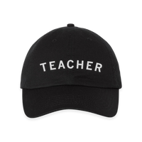 Teacher Curved Logo Dad Hat