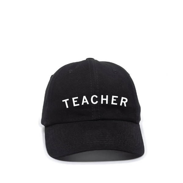 Teacher Curved Logo Dad Hat