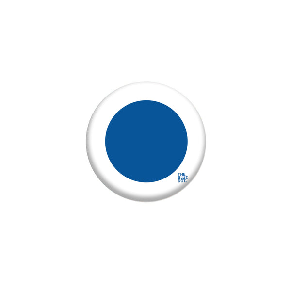 Blue Dot Circle Graphic 1