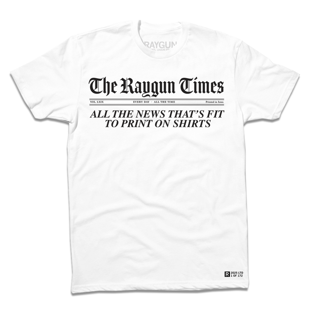 The RAYGUN Times Logo Limited Edition