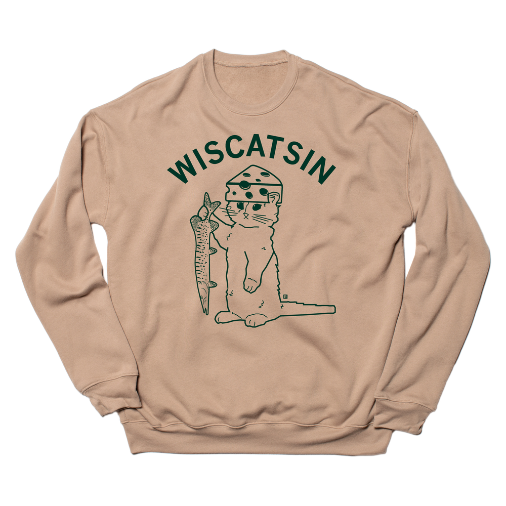 wisCATsin Crew Sweatshirt