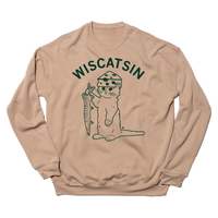 wisCATsin Crew Sweatshirt