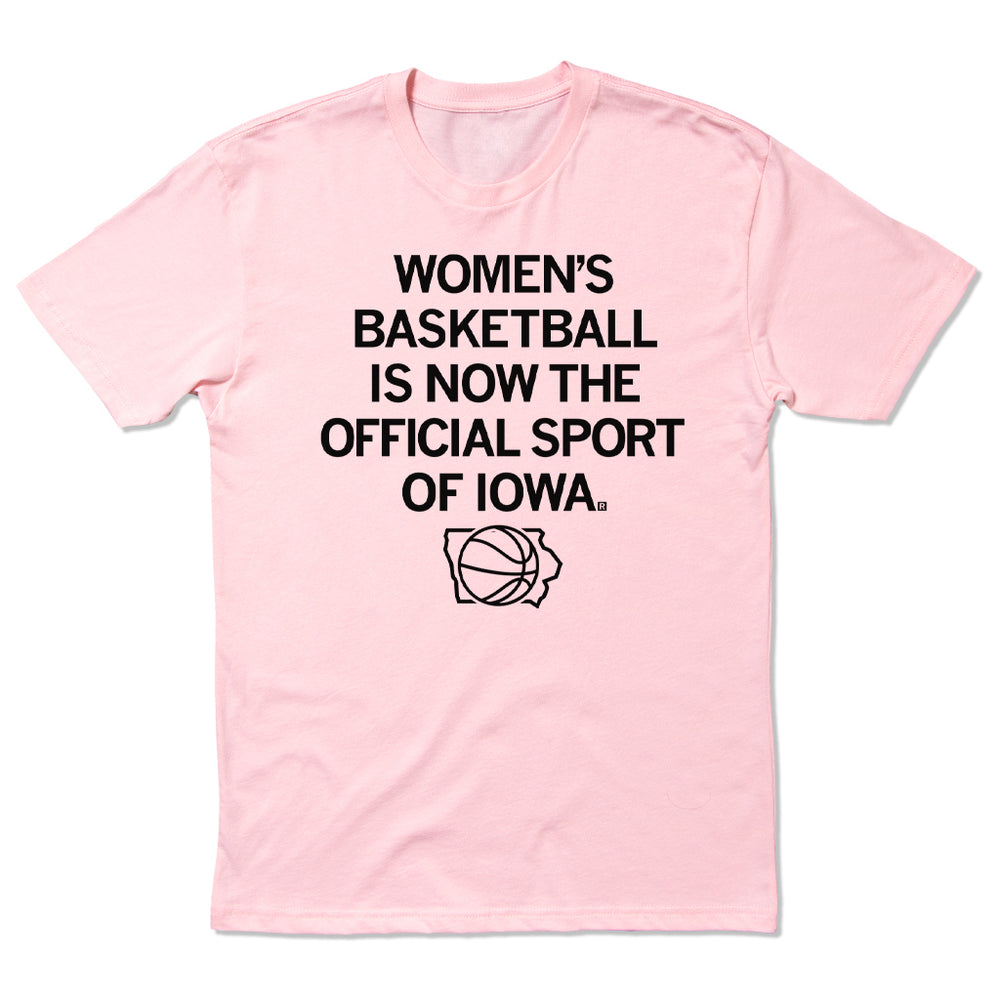 Women's Basketball: Official Sport of Iowa Pink