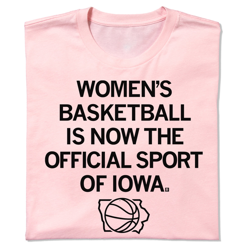 Women's Basketball: Official Sport of Iowa Pink