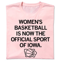 Women's Basketball: Official Sport of Iowa Pink