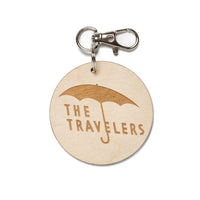 Travelers Wood Keychain