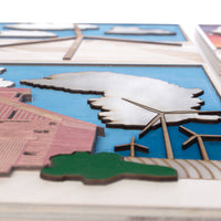 Wind Turbine Pop Piece Barn Wall Art