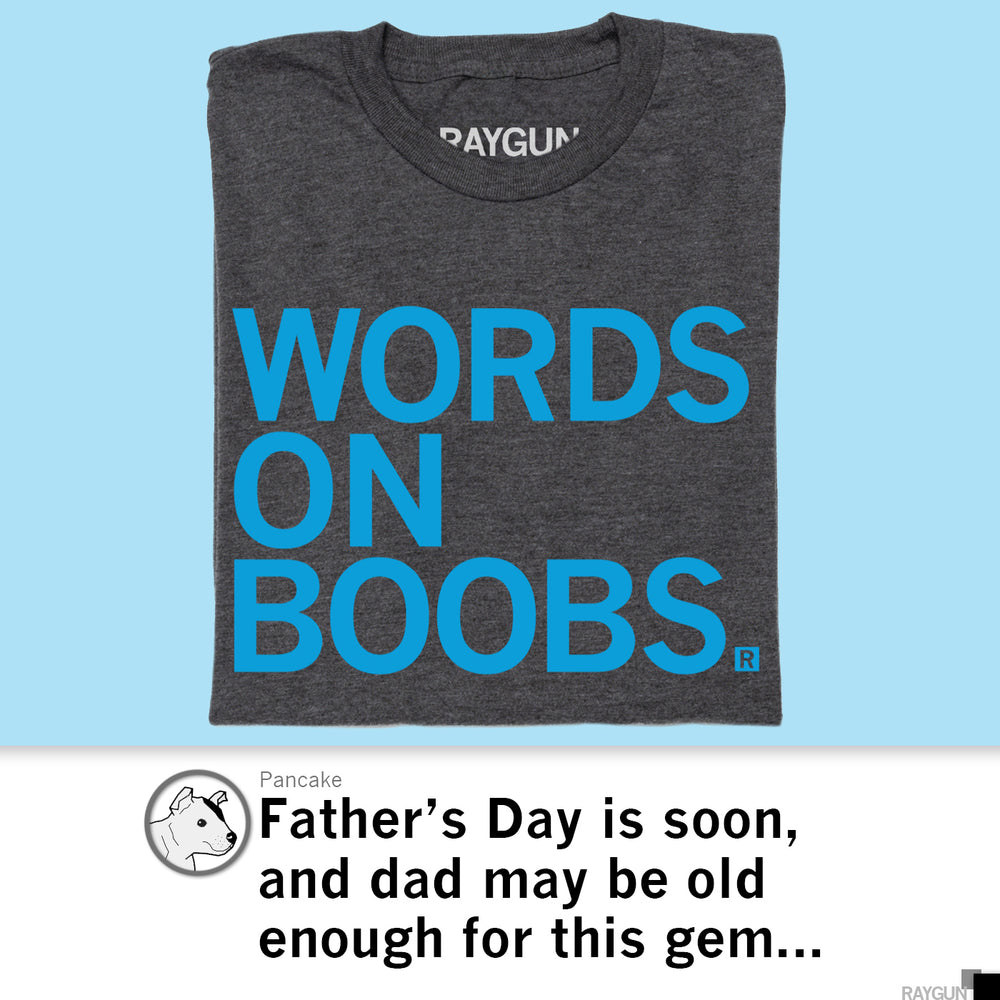 Words On Boobs