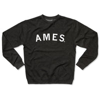 Ames Curved Logo Crew Sweatshirt