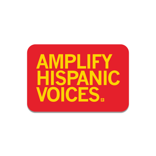Amplify Hispanic Voices Die-Cut Sticker
