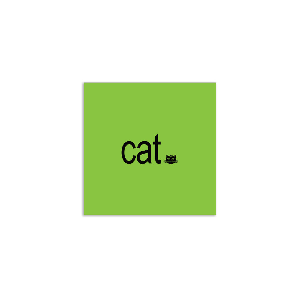 Cat Brat Cover Sticker