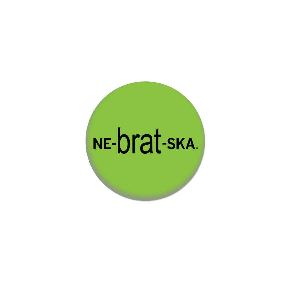 Nebratska Brat Cover 1" Button
