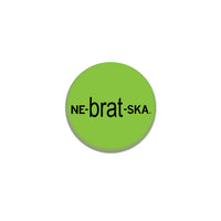 Nebratska Brat Cover 1" Button