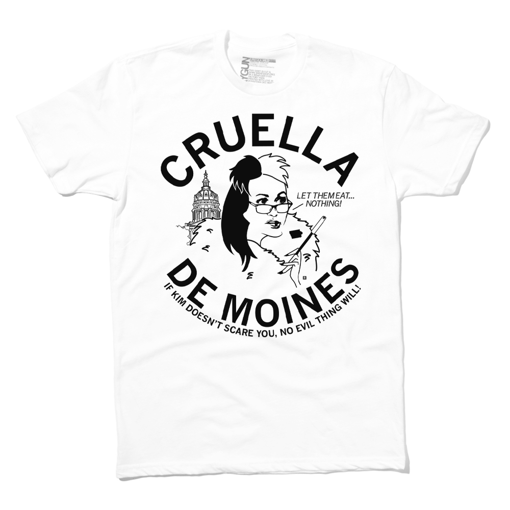 Cruella De Moines Kim Reynolds T Shirt RAYGUN