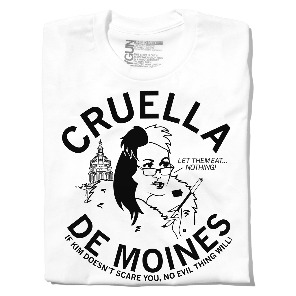 Cruella De Moines Kim Reynolds T Shirt RAYGUN