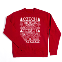 Czech The Halls Crew Sweatshirt