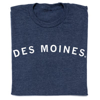 Des Moines Curved Logo