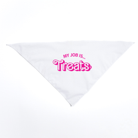 My Job Is Treats Dog Bandana